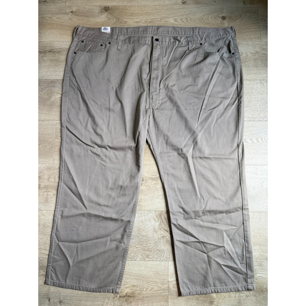 NWT Men Levis 559 relaxed straight khaki jean pants big&tall size 58x30(58x28.5)
